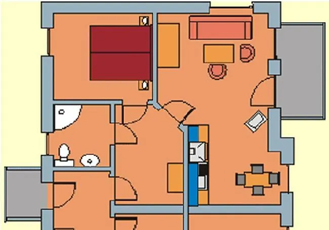 Ostsee Ferienapartments 公寓 格拉尔-米里茨